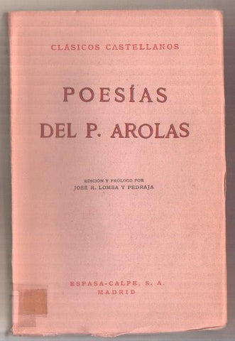 Poesias del P.. Arolas