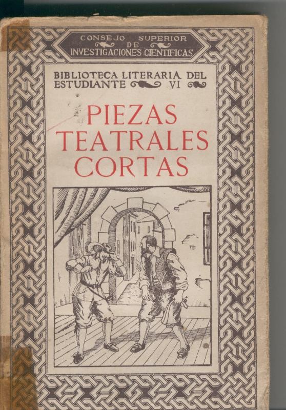 Piezas teatrales cortas