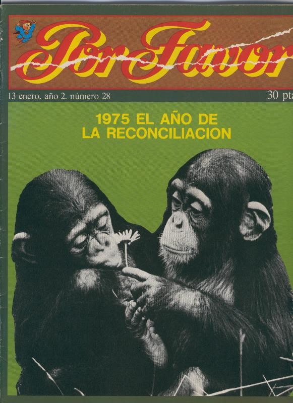 Por Favor numero 028,  13 enero 1975: el año de la reconcilacion