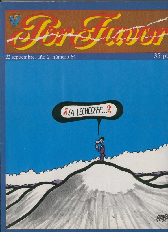 Por Favor numero 064, 22 septiembre 1975: La lecheee   de Forges