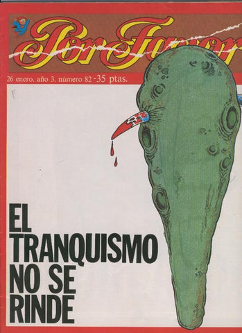 Por Favor numero 082, 26 enero 1976: el franquismo no se rinde