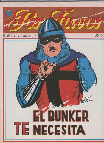 Por Favor numero 094, 19 abril 1976: El bunker te necesita