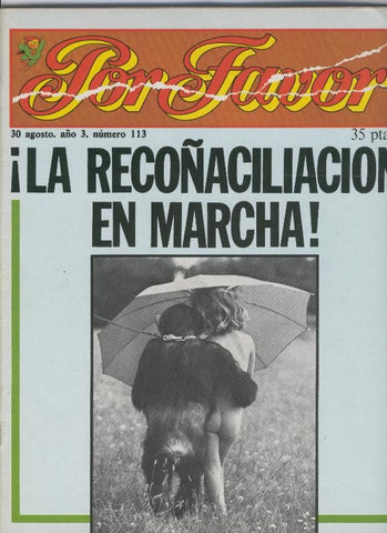 Por Favor numero 113, 30 agosto 1976: la recoñaciliacion en marcha
