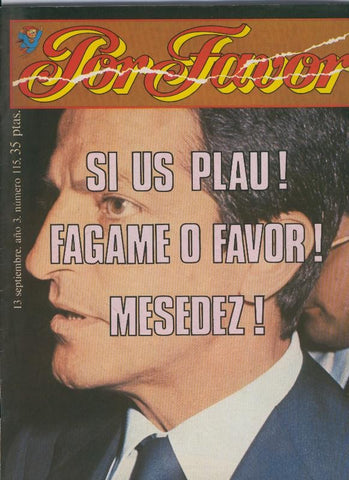 Por Favor numero 115, 13 septiembre 1976: Si us plau