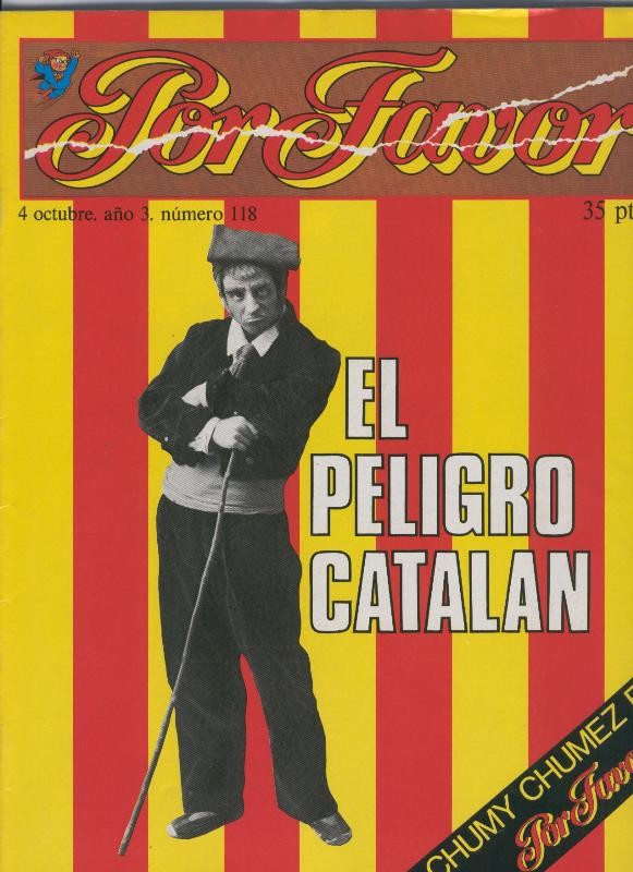Por Favor numero 118, 4 octubre 1976: El peligro catalan