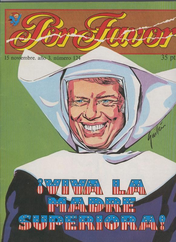 Por Favor numero 124, 15 noviembre 1976: Viva la madre superiora