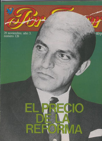 Por Favor numero 126, 29 noviembre 1976: El precio de la reforma