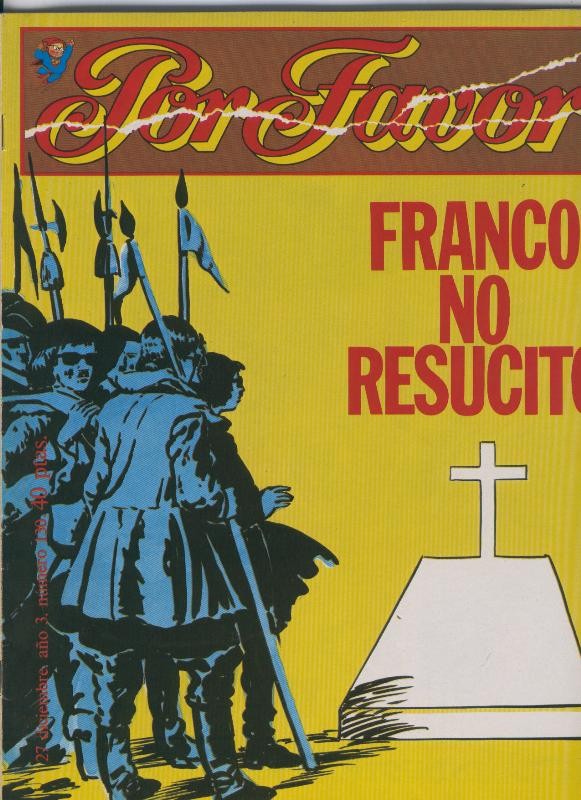 Por Favor numero 130, 27 diciembre 1976: Franco no resucito