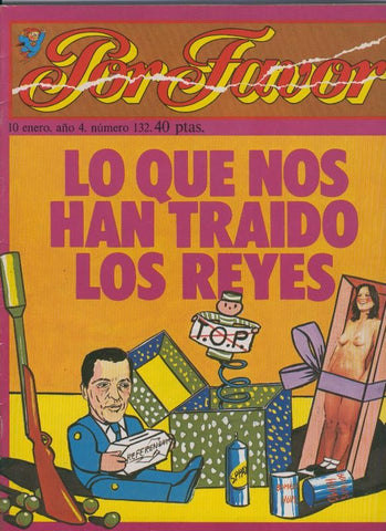Por Favor numero 132, 10 enero 1977: Lo que nos han traido los reyes