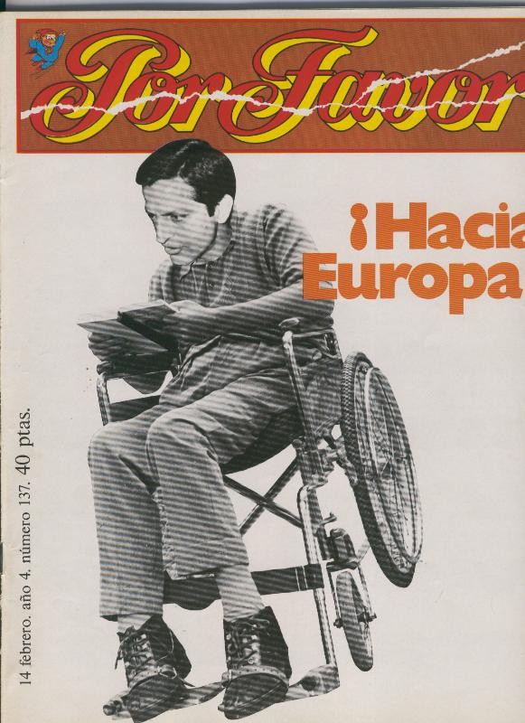 Por Favor numero 137,  14 febrero 1977: Hacia Europa