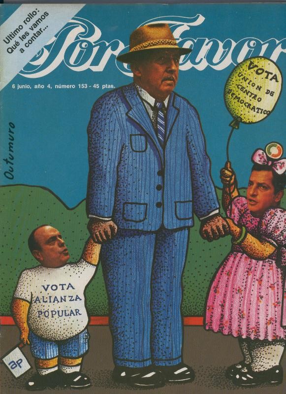 Por Favor numero 153,  6 junio 1977: Vota ucd o ap