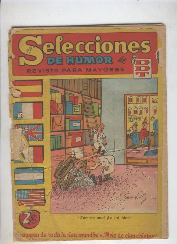 Selecciones de Humor de El DDT numero 058 (ejemplar aviejado)