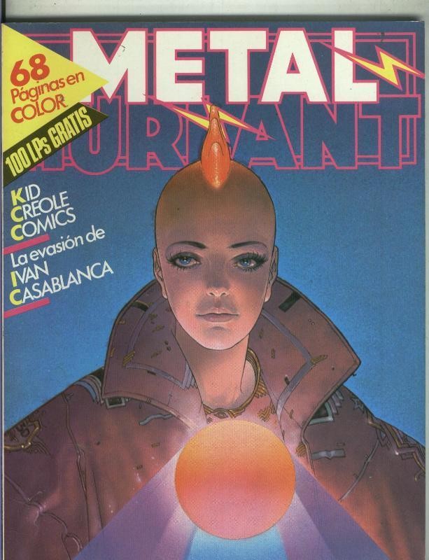 Metal Hurlant revista numero 23: Albertito (chaland)-Bingo Bongo (Benoit)