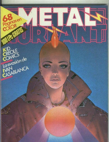 Metal Hurlant revista numero 23: Albertito (chaland)-Bingo Bongo (Benoit)