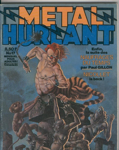 Metal Hurlant revista numero 17