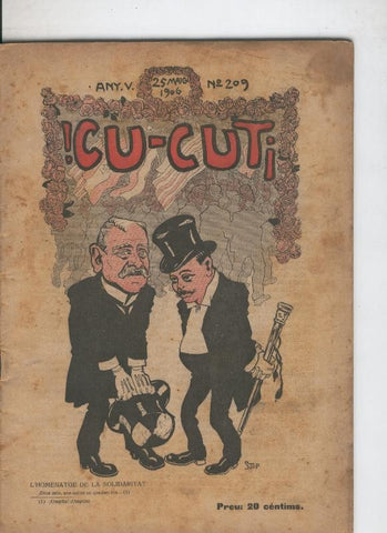 Cu-Cut numero 209 del 25.5.1906