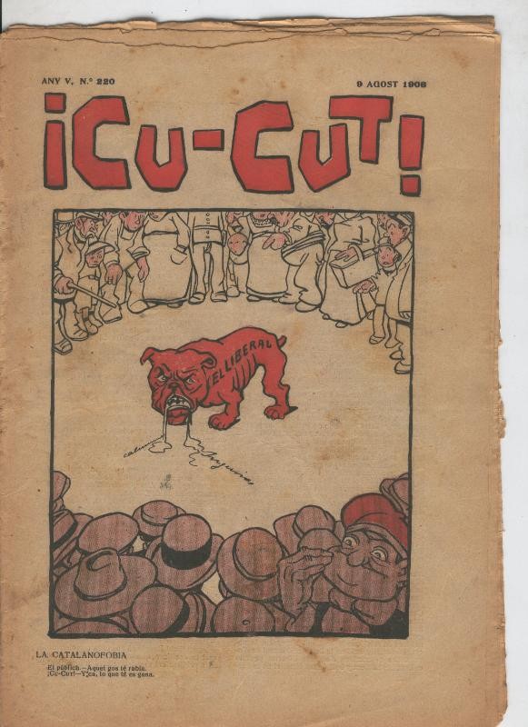Cu-Cut numero 220 del 9.8.1906