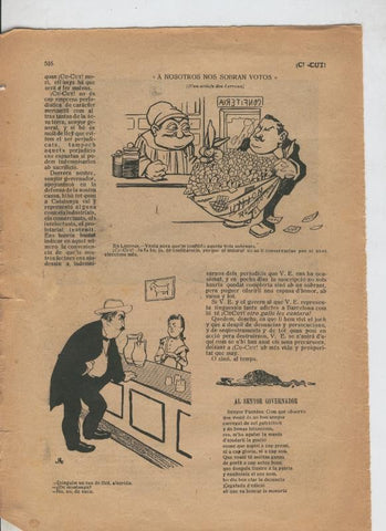 Cu-Cut numero 190 del 17.8.1905: unicamente es una pagina