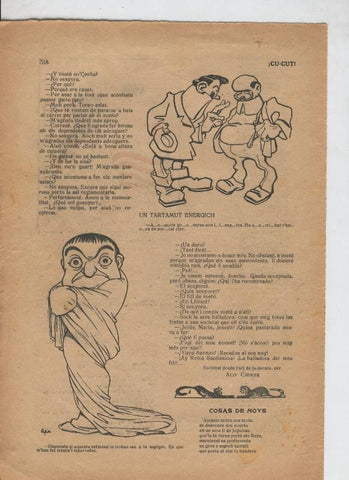 Cu-Cut numero 190 del 17.8.1905: es solo una pagina