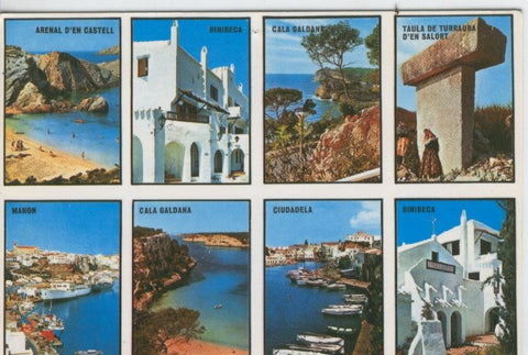 Postal 7397 : Menorca, vista de poblaciones