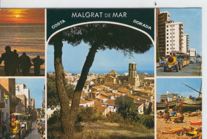 Postal 7399 : vistas varias de Malgrat de Mar