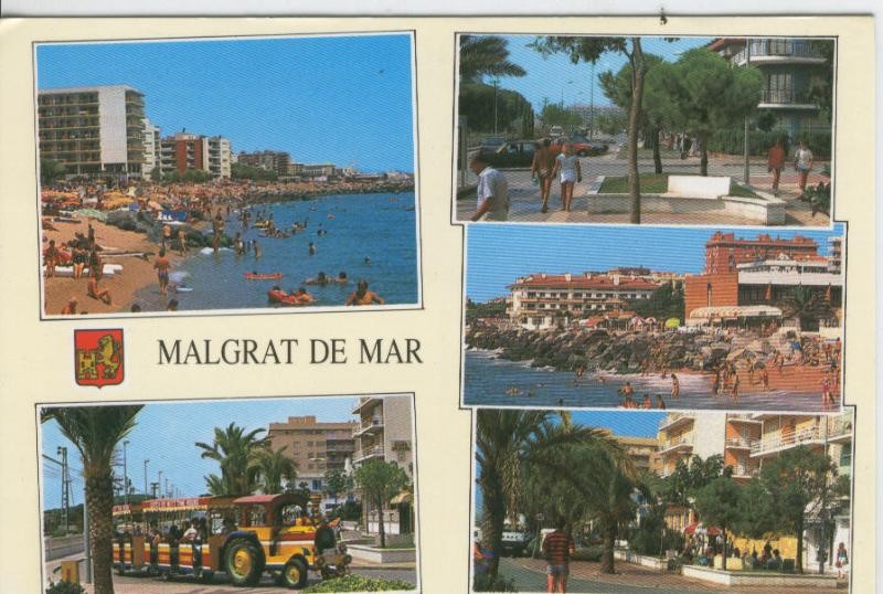 Postal 7421 : Vistas varias de Malgrat de Mar