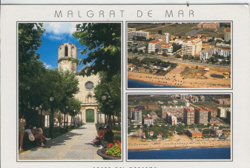 Postal 7434 : Vistas de Malgrat de Mar  