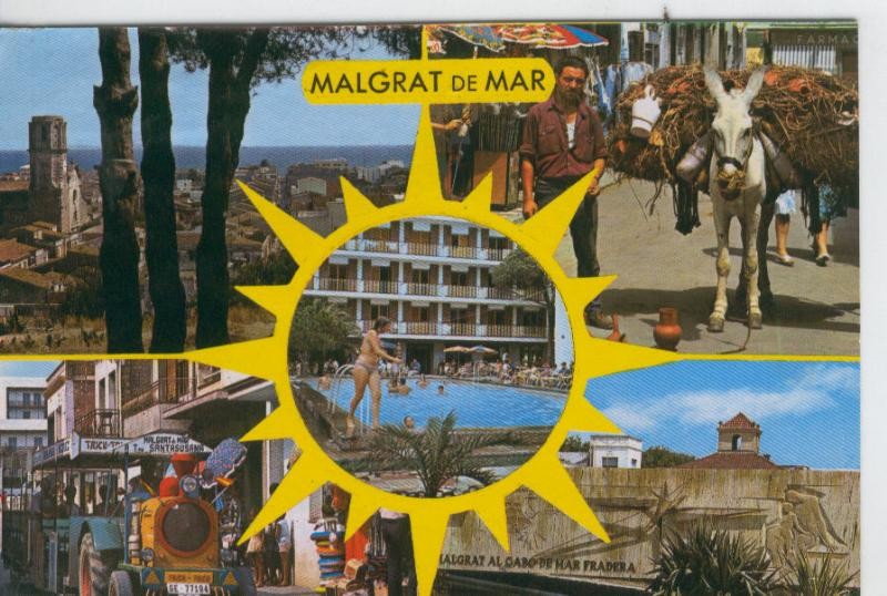 Postal 7438 : Vistas de Malgrat de Mar  