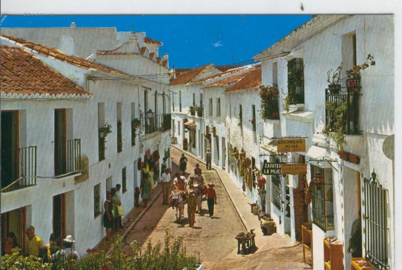 Postal 7461 : calle tipica de Mijas, Malaga