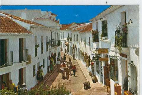 Postal 7461 : calle tipica de Mijas, Malaga