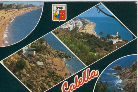 Postal 7468 : Vistas de Calella, Barcelona