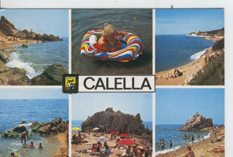 Postal 07475 : Vistas de Calella, Barcelona