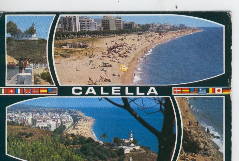 Postal 07478 : Vistas de Calella, Barcelona