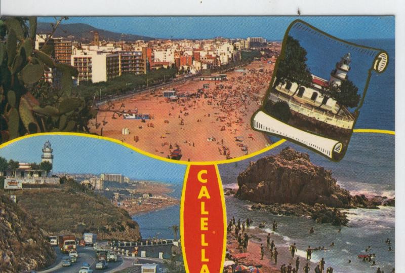 Postal 07483 : Vistas de Calella, Barcelona