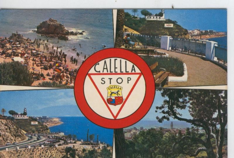 Postal 07489 : Vistas de Calella, Barcelona