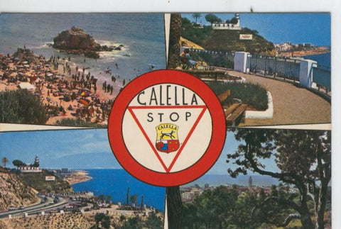 Postal 07489 : Vistas de Calella, Barcelona