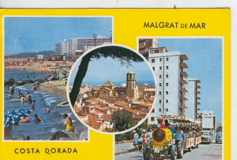 Postal 07503 : Vistas de  Malgrat de Mar, Barcelona