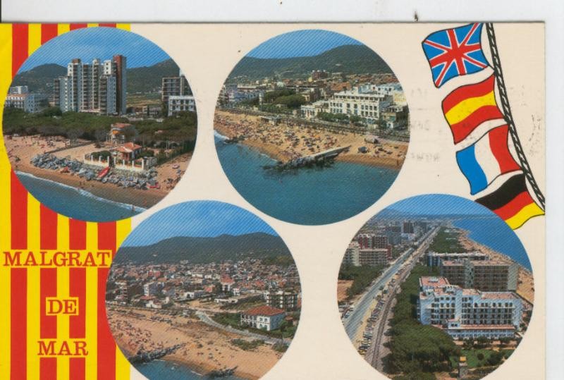 Postal 07507 : Vistas de  Malgrat de Mar, Barcelona
