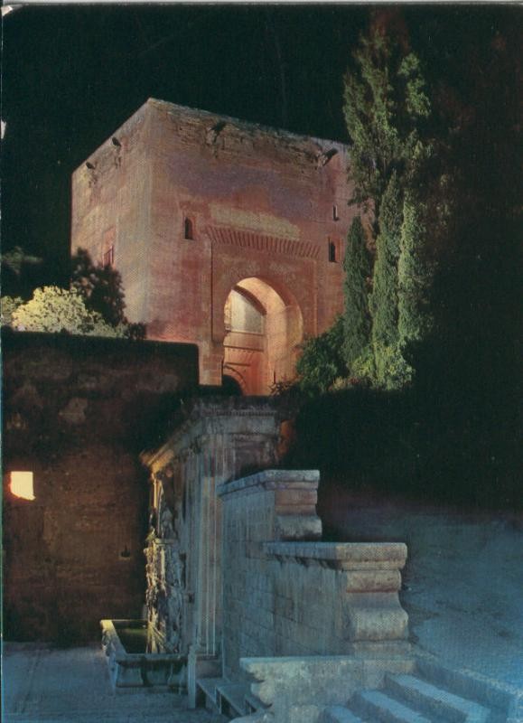 Postal 07510 : Puerta de la Justicia, Alhambra de Granada