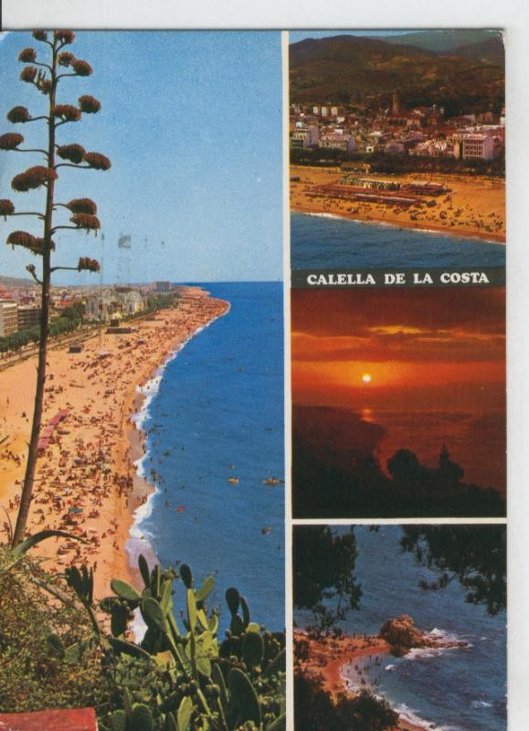Postal 07513 : Vistas de Calella, Barcelona