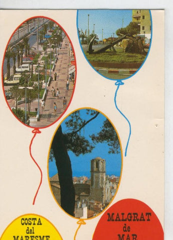 Postal 07517 : Vistas de Malgrat de Mar, Barcelona