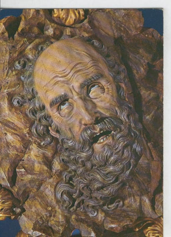 Postal 07535 : Cabeza San Pablo, museo escultura de Valladolid