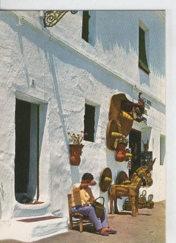 Postal 07553 : Calle tipica de Mijas, Malaga