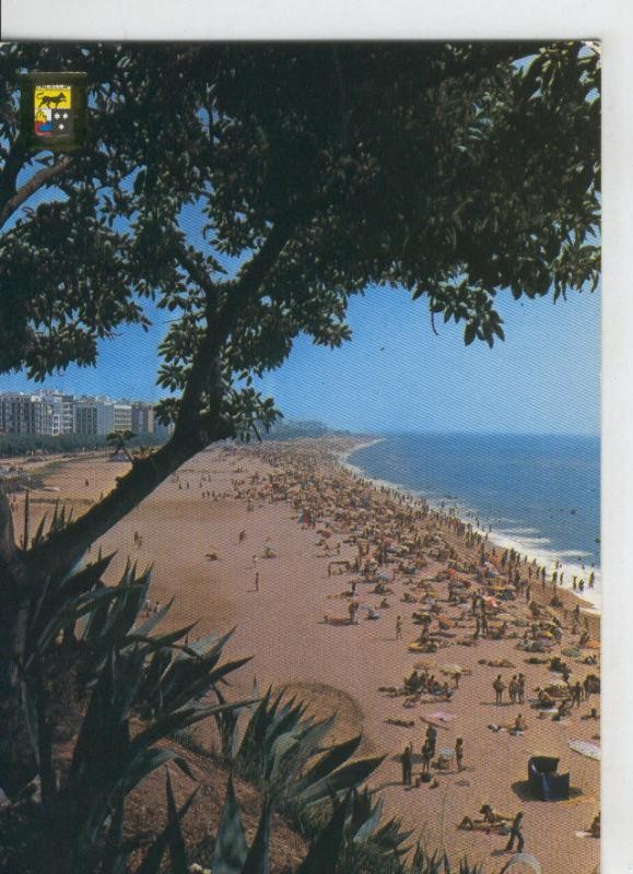 Postal 07556 : Playa de Calella, Barcelona