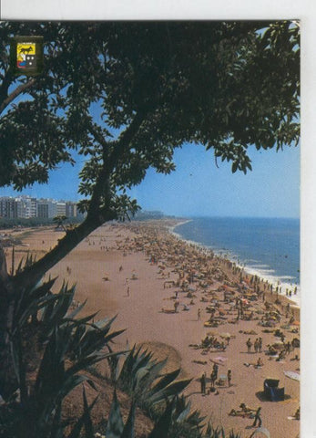 Postal 07556 : Playa de Calella, Barcelona