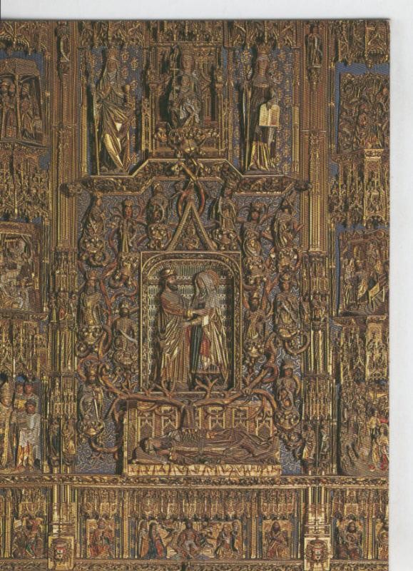 Postal 07574 : Retablo de Santa Ana, Catedral de Burgos