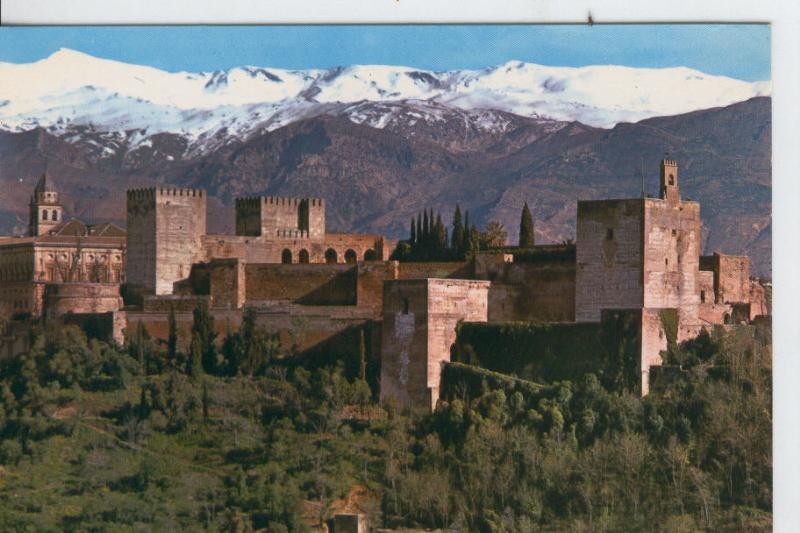 Postal 07615 : La alhambra, Granada