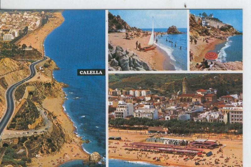 Postal 07633 : Vistas de Calella, Barcelona