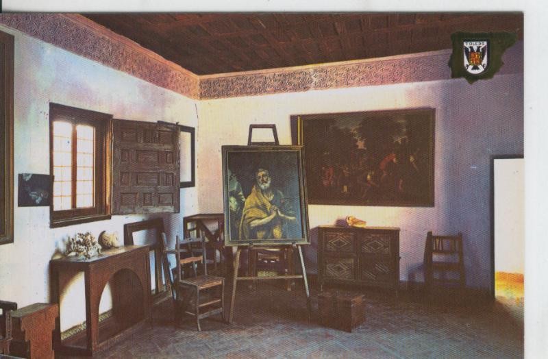 Postal 07654 : Toledo, estudio casa del Greco