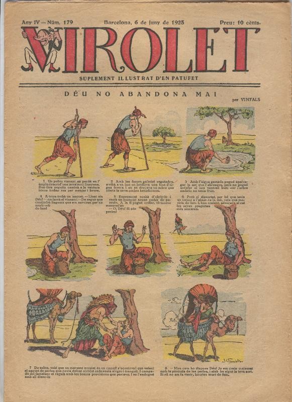 Virolet suplement illustrat d,en Patufet numero 179 del 6.06.1925